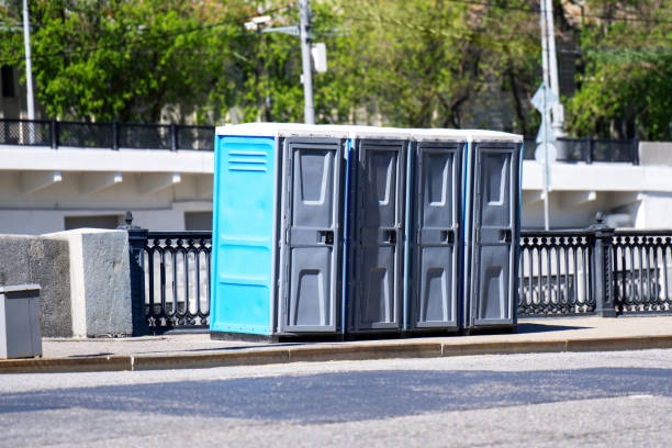 Porta potty delivery and setup in Henderson, NC